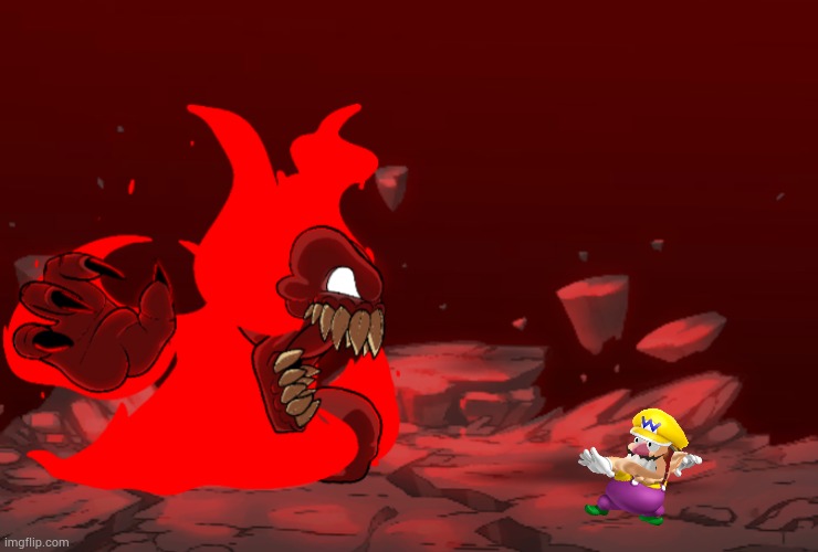 Wario feels the wrath of the HELLCLOWN.mp3 | made w/ Imgflip meme maker