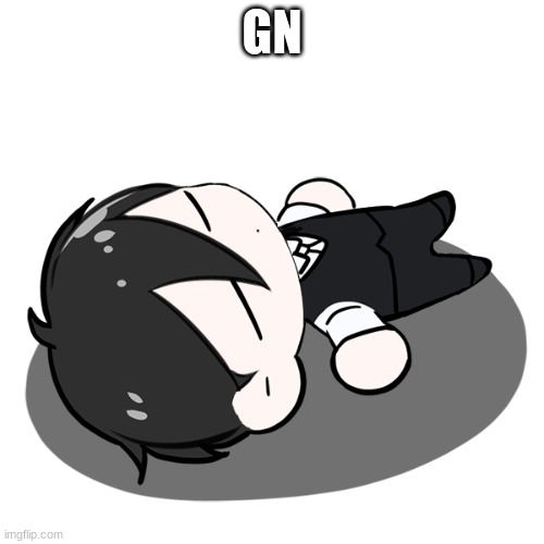 l e s l e e p | GN | image tagged in sunny says goodnight | made w/ Imgflip meme maker