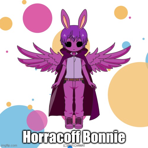 Horracoff Bonnie | image tagged in charat,fnaf | made w/ Imgflip meme maker