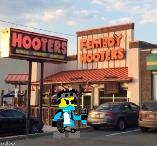 I’m going to femboy hooters | made w/ Imgflip meme maker