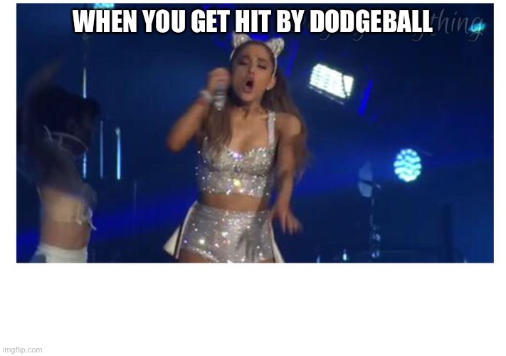 Gym class be like | WHEN YOU GET HIT BY DODGEBALL | image tagged in memes | made w/ Imgflip meme maker