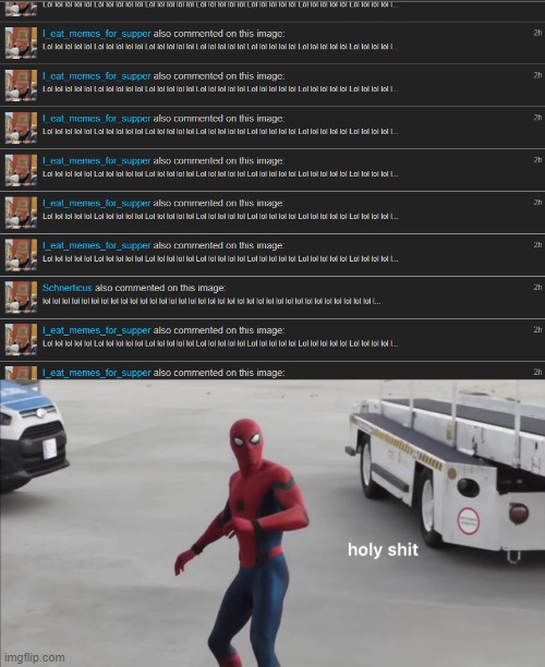 away for 2 hours and I come home to this- | image tagged in holy shit | made w/ Imgflip meme maker