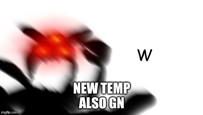 What has my life come to- | NEW TEMP
ALSO GN | image tagged in w | made w/ Imgflip meme maker