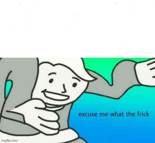 excuse me what the frick | image tagged in excuse me what the frick | made w/ Imgflip meme maker
