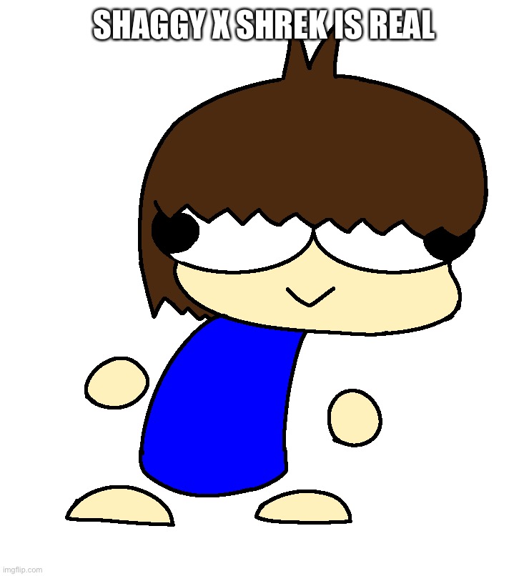 Get real | SHAGGY X SHREK IS REAL | image tagged in dan | made w/ Imgflip meme maker
