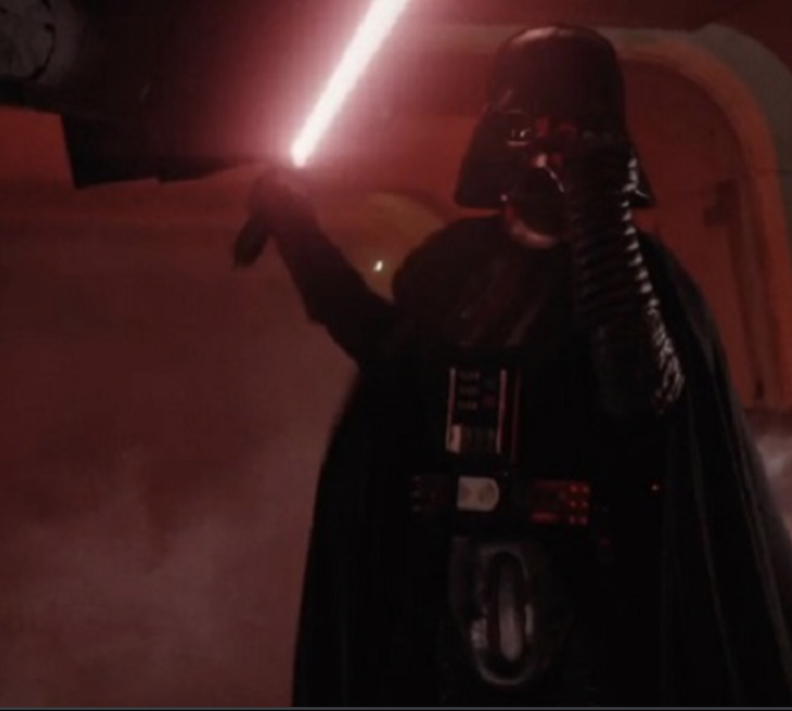 Darth Vader hallway Blank Meme Template