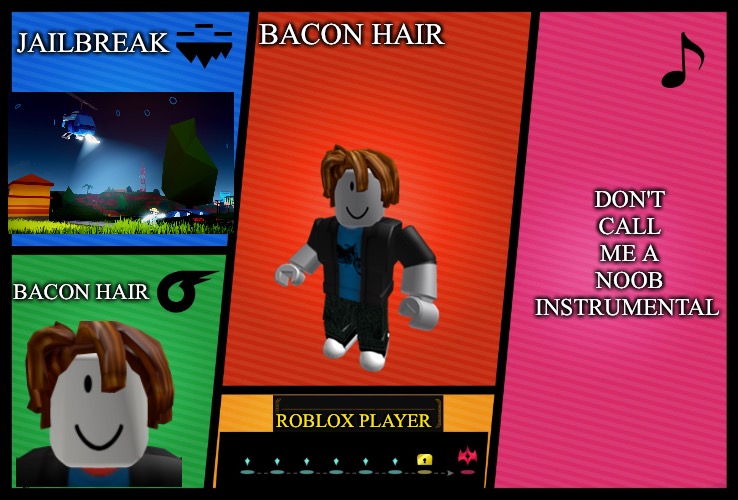 Bacon Hair In Smash As A Dlc Imgflip - roblox bacon hair profile