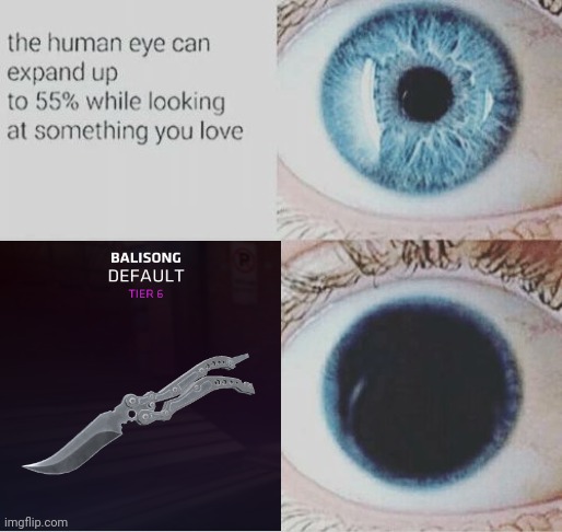 Eye pupil expand | image tagged in eye pupil expand | made w/ Imgflip meme maker