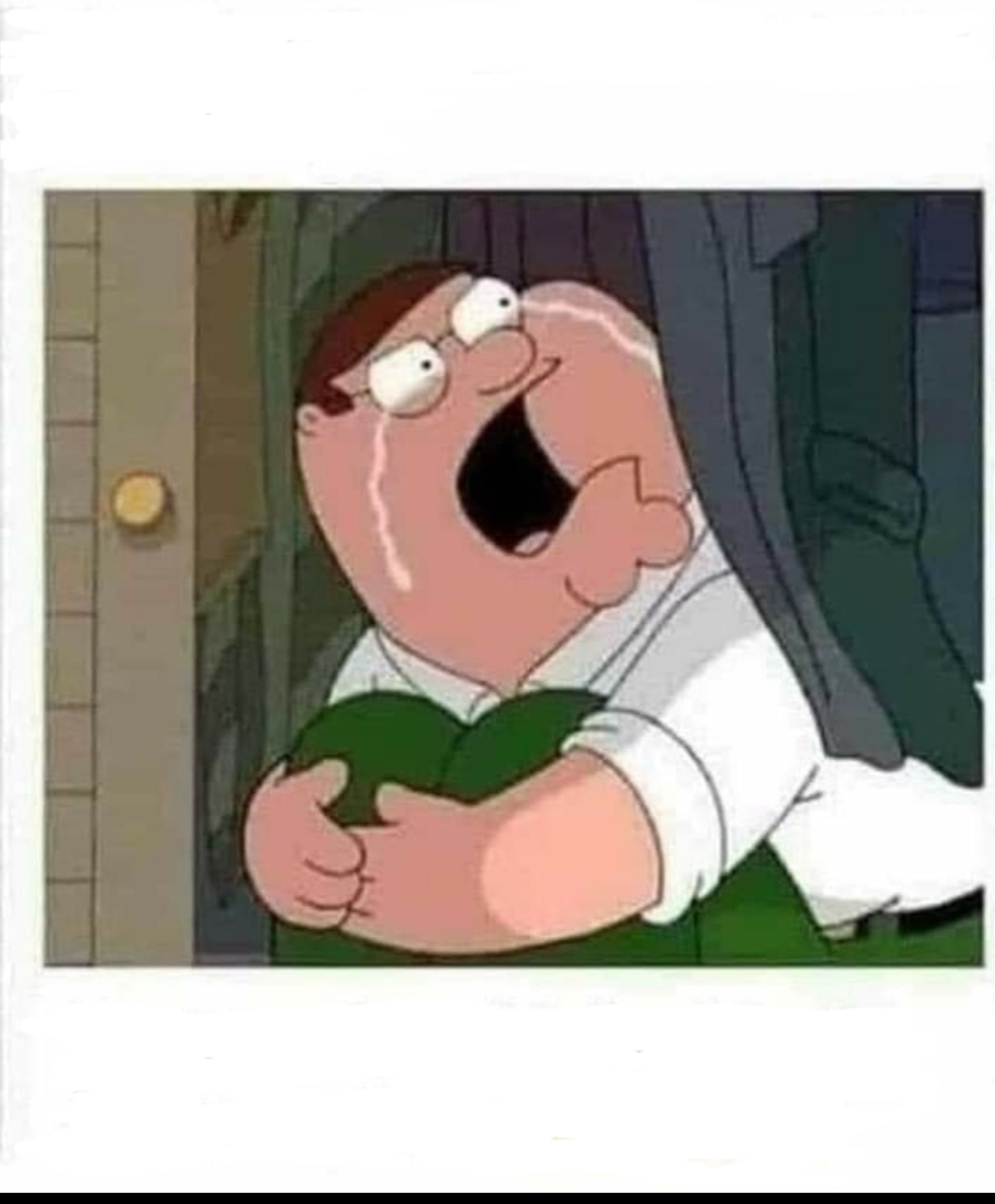 Crying peter griffin
