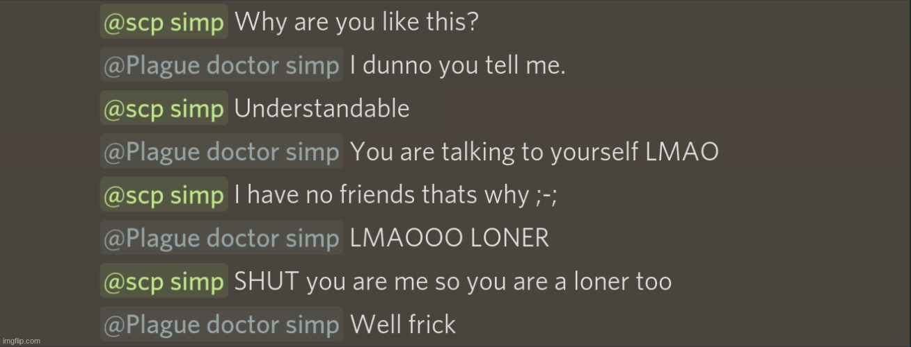 Me just talking to myself | made w/ Imgflip meme maker