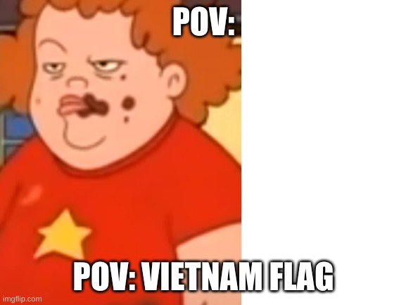 vietnam flag | POV:; POV: VIETNAM FLAG | image tagged in vietnam | made w/ Imgflip meme maker