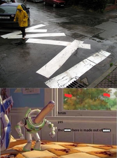 WRONG; WRONG | image tagged in you had one job,hmm yes the floor here is made out of floor | made w/ Imgflip meme maker