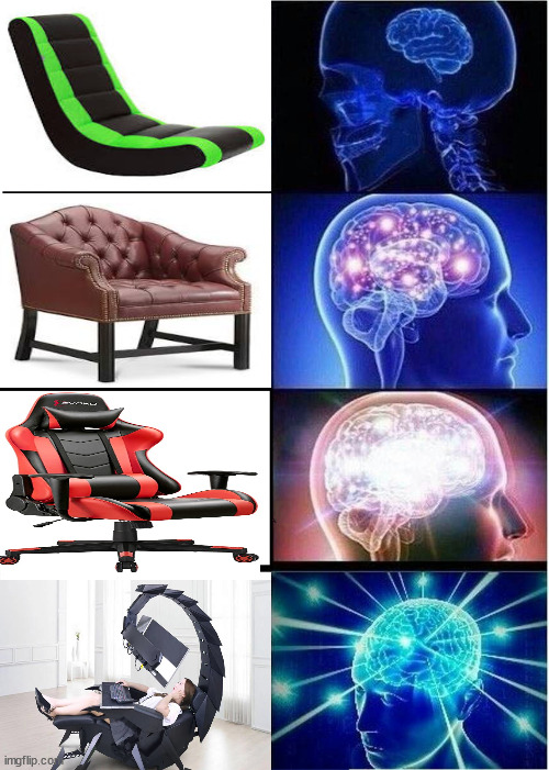 gamer upgrade | image tagged in memes,expanding brain | made w/ Imgflip meme maker