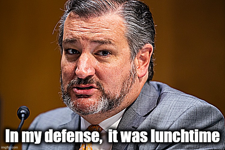 In my defense,  it was lunchtime | made w/ Imgflip meme maker