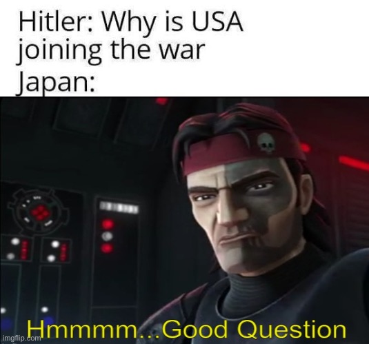 Wonder why | image tagged in ww2,good question,funny,memes | made w/ Imgflip meme maker