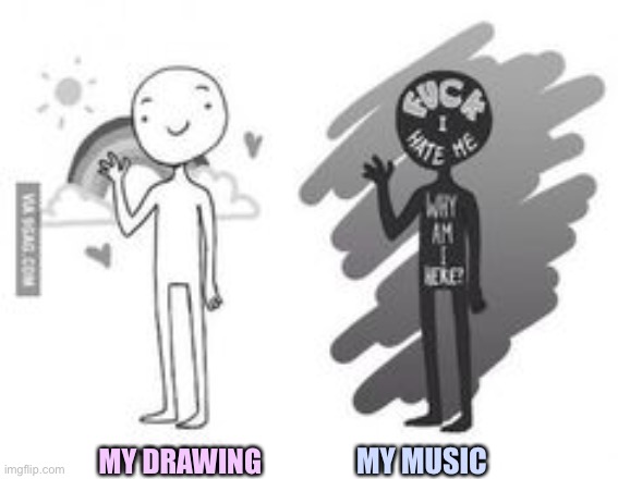 Recent ally got into bring me the horizon | MY MUSIC; MY DRAWING | image tagged in music,drawing | made w/ Imgflip meme maker