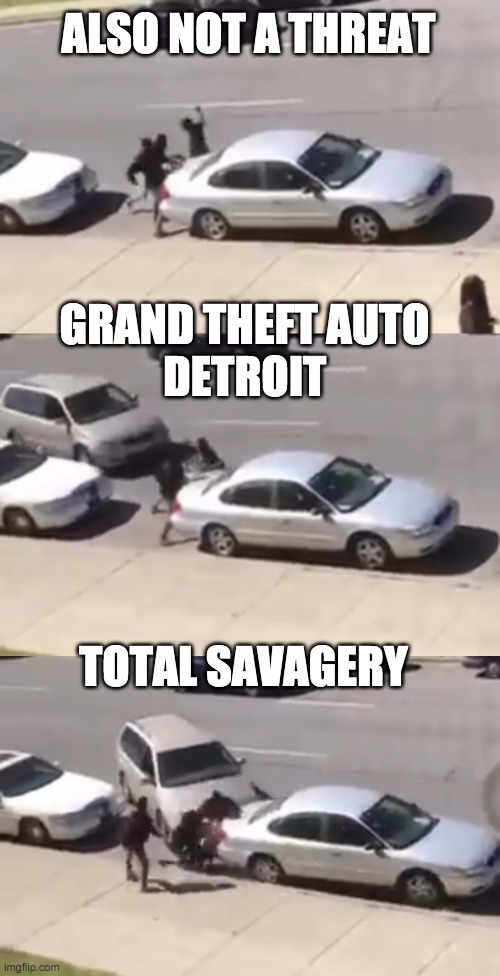 ALSO NOT A THREAT TOTAL SAVAGERY GRAND THEFT AUTO
DETROIT | made w/ Imgflip meme maker