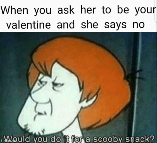 when she says no | image tagged in shaggy | made w/ Imgflip meme maker