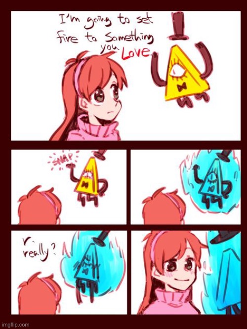 Who else ships this? (MaBill\Shooting Cipher) | made w/ Imgflip meme maker