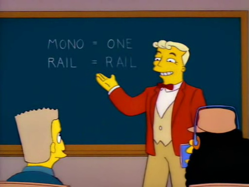mono = one Blank Meme Template