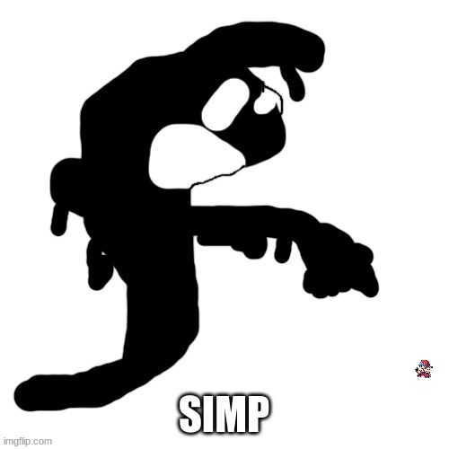 Carlos Phase 3 Option 2 Left Pose | SIMP | image tagged in carlos phase 3 option 2 left pose | made w/ Imgflip meme maker