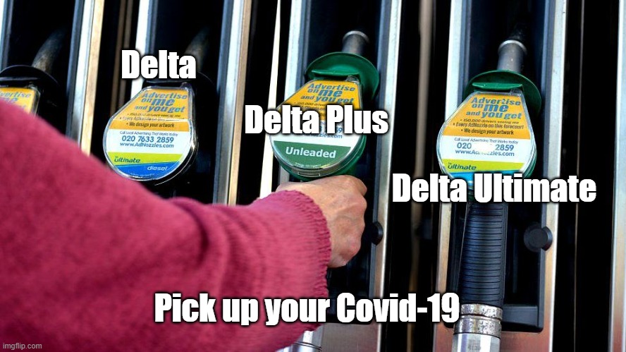 Pick up your Covid-19 | Delta; Delta Plus; Delta Ultimate; Pick up your Covid-19 | image tagged in covid-19,covid19,covid,coronavirus | made w/ Imgflip meme maker