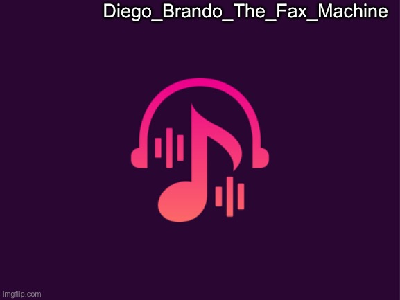 Diego_Brando_The_Fax_Machine music temp Blank Meme Template