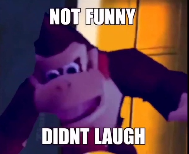 Not funny didn't laugh Blank Meme Template