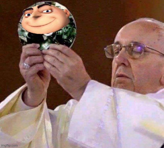 all hail mighty gru | image tagged in all hail mighty fallout | made w/ Imgflip meme maker