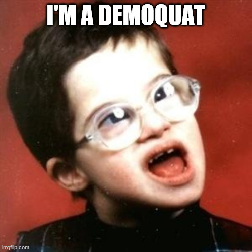 I'M A DEMOQUAT | made w/ Imgflip meme maker