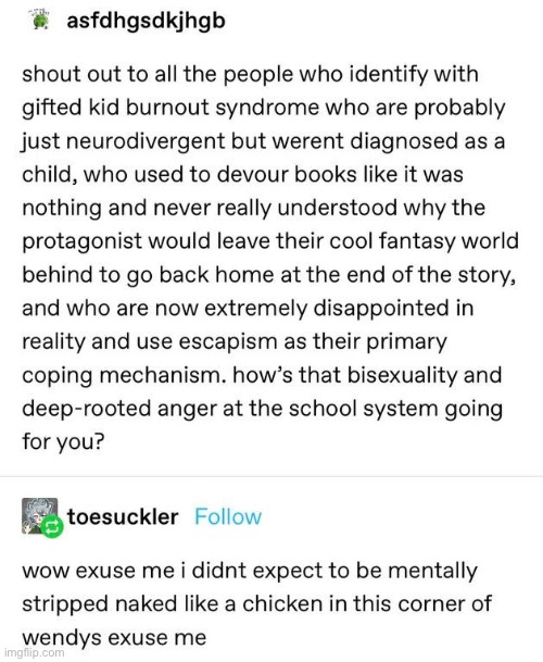 I FEEL SO CALLED OUT OMG | made w/ Imgflip meme maker