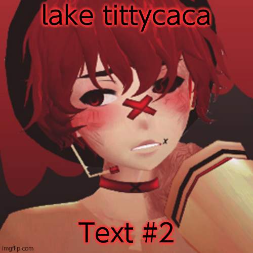 lake tittycaca; Text #2 | image tagged in fukase | made w/ Imgflip meme maker
