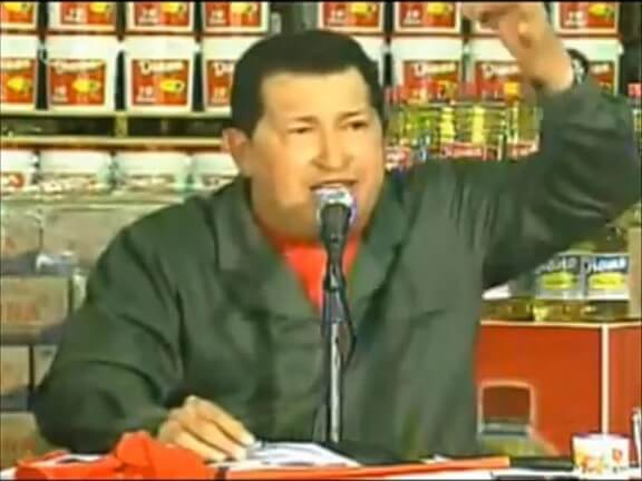 High Quality Chavez condemns Israel state Blank Meme Template