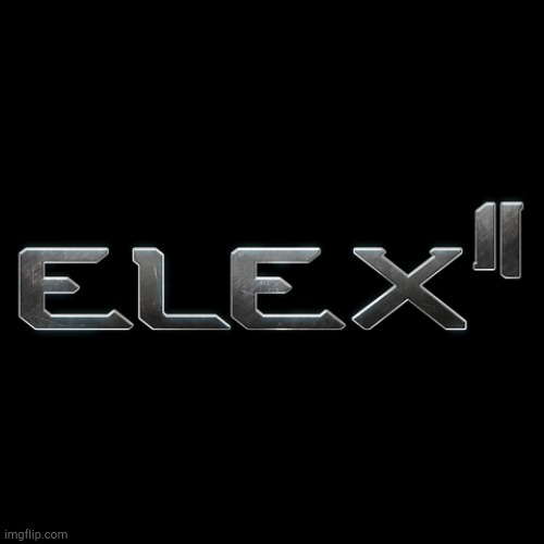 Elex 2! | image tagged in elex 2 logo | made w/ Imgflip meme maker