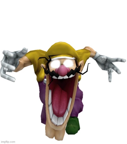 virus wario fsaw | image tagged in virus wario fsaw | made w/ Imgflip meme maker