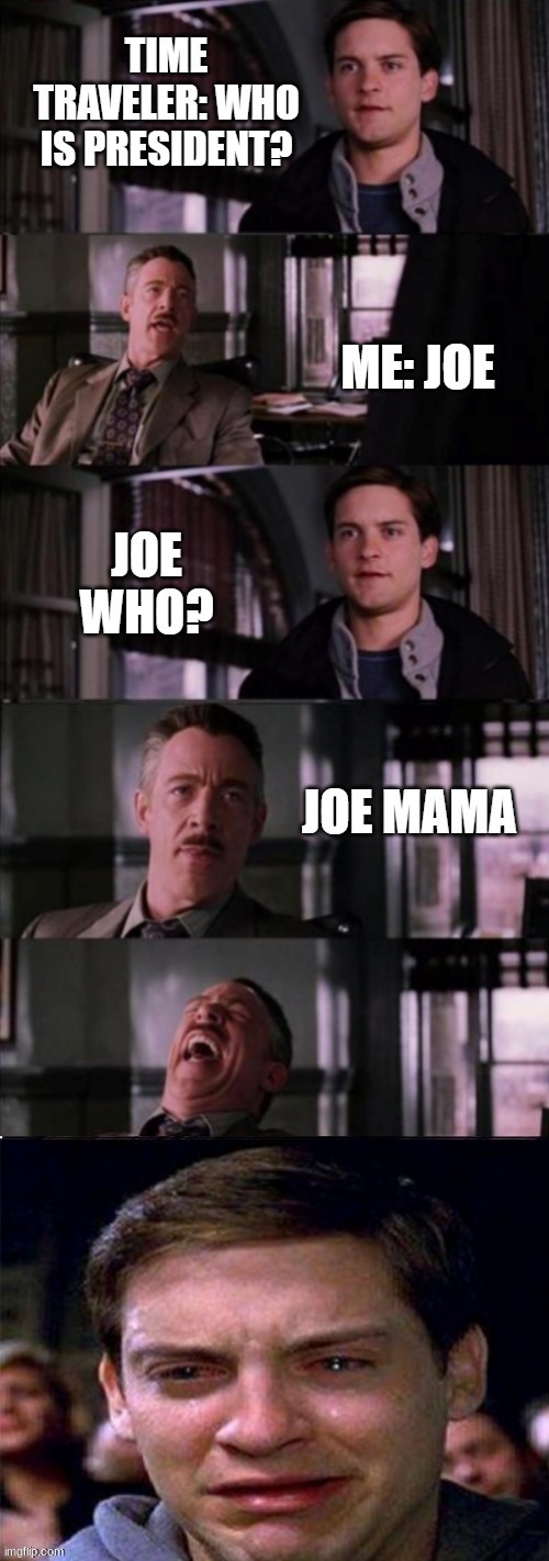 image tagged in peter parker cry | made w/ Imgflip meme maker