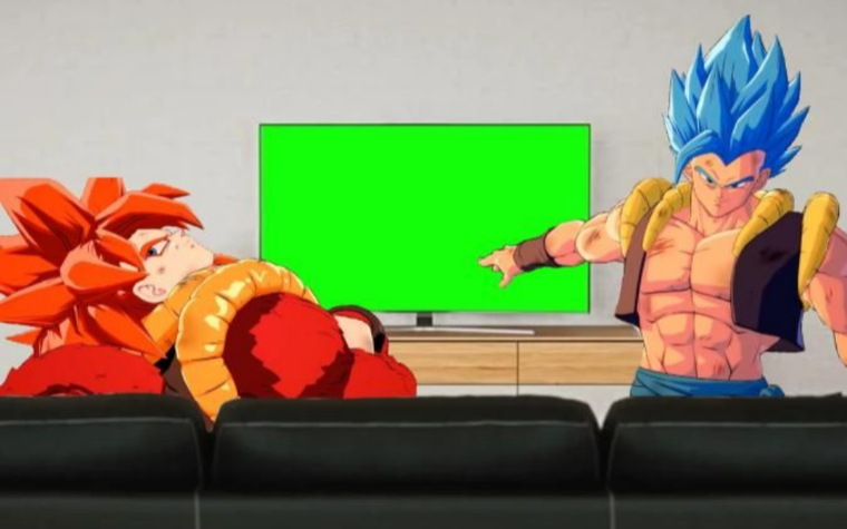 High Quality Gogeta Discussion Blank Meme Template