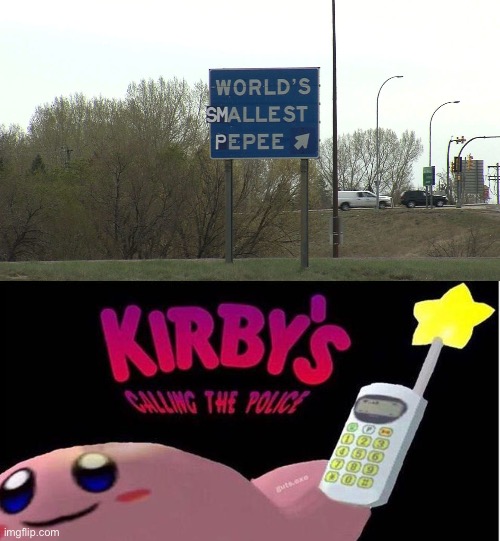 World’s funniest vandalism | image tagged in kirby's calling the police,funny,memes,funny vandalism | made w/ Imgflip meme maker