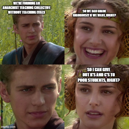 Pane Meme Anakin Padme 4 Panel - Imgflip
