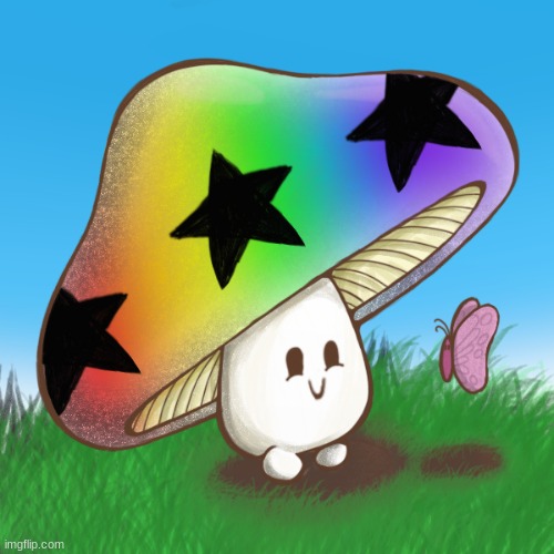 GUYS I FOUND A GAY MUSHROOM PICREW | image tagged in gay,mushroom,i believe in supremacy | made w/ Imgflip meme maker