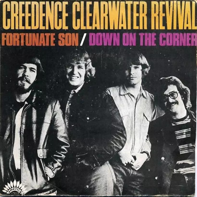 Credence Clearwater Revival fortunate son Blank Meme Template