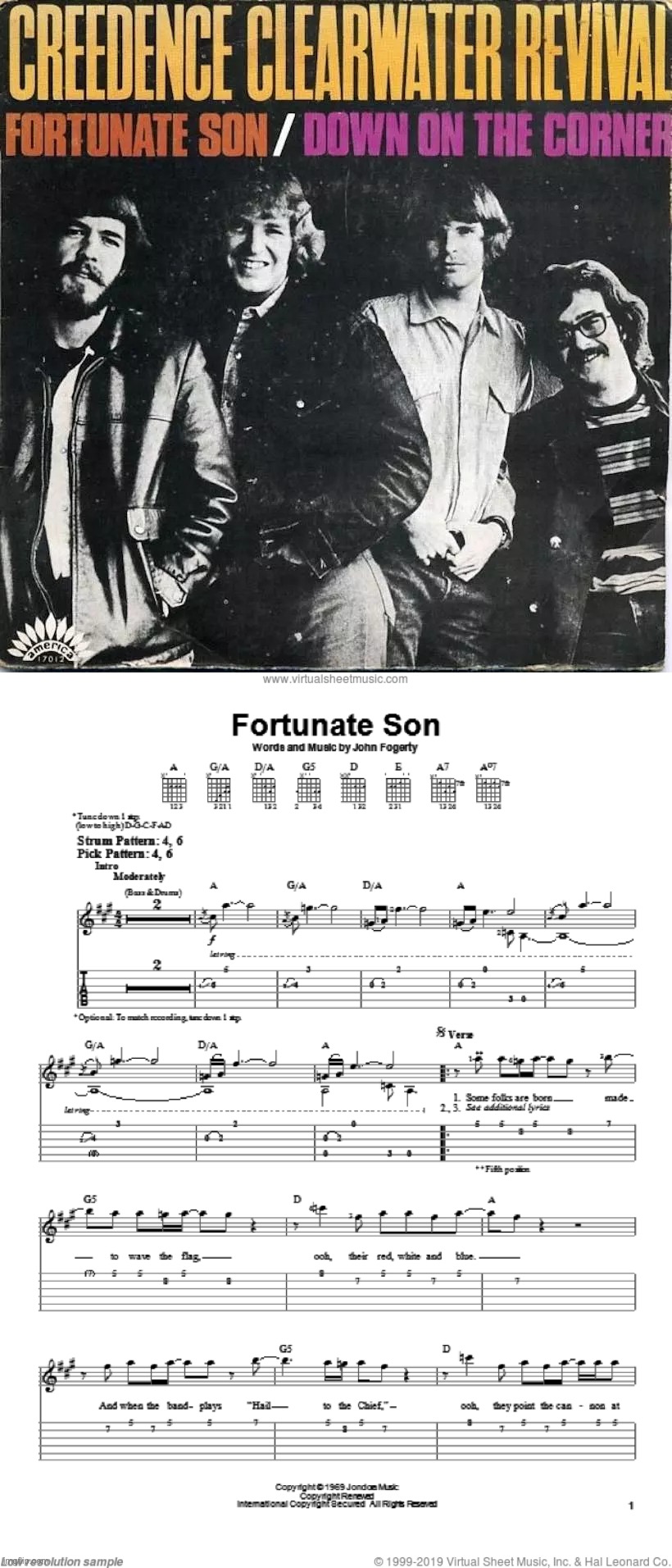 Cringing at right-wing appropriation of left-wing anthems, going on since Reagan. What can we say, our culture is cooler | image tagged in credence clearwater revival fortunate son,fortunate son sheet music | made w/ Imgflip meme maker