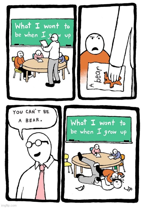 A Bear | image tagged in funny,bear,you,comics/cartoons | made w/ Imgflip meme maker