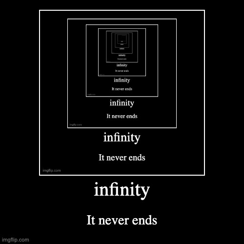 infinity - Imgflip