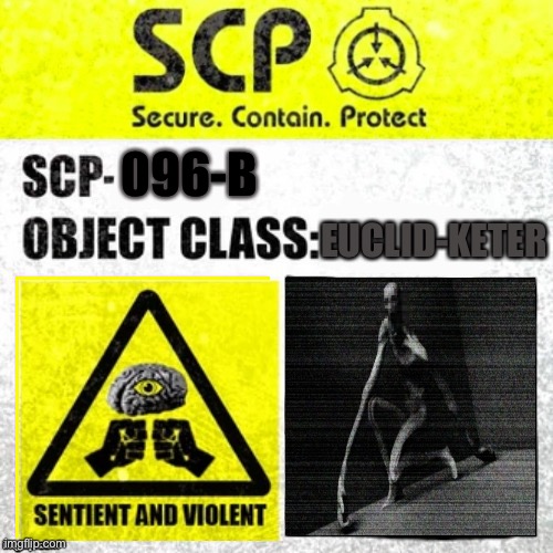 Transparent SCP-096 Blank Template - Imgflip