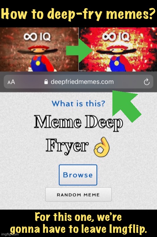 High Quality How to deep-fry memes Blank Meme Template