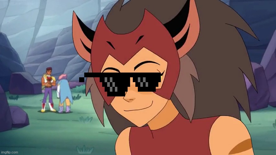 Sly Catra | image tagged in sly catra | made w/ Imgflip meme maker