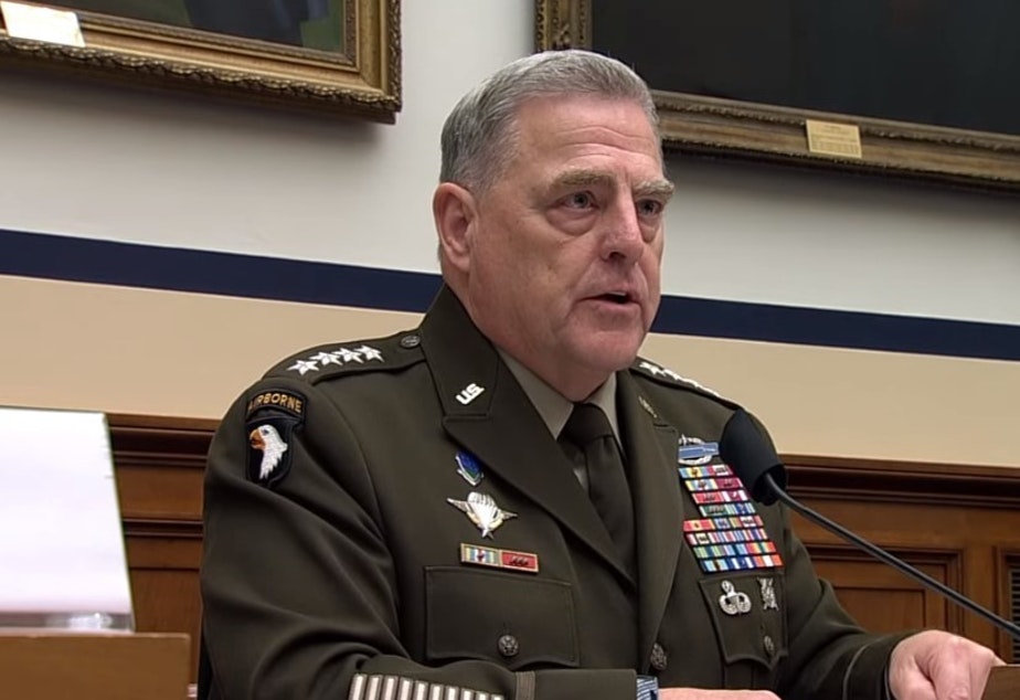 High Quality General Mark Milley Blank Meme Template