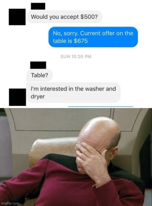 Really? | image tagged in captain picard facepalm,funny,memes,lol,seriously | made w/ Imgflip meme maker