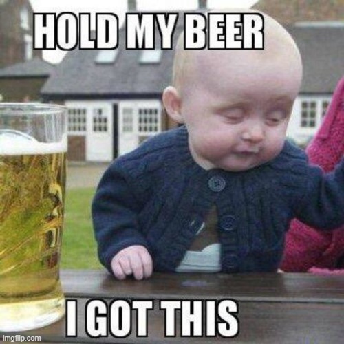 Hold My Beer | image tagged in hold my beer | made w/ Imgflip meme maker